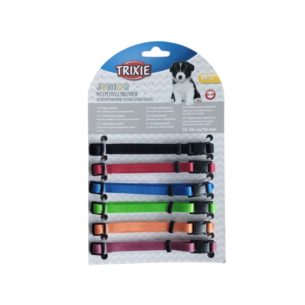Welpenhalsband, Halsband Trixie Junior Set, M/L: 22-35 cm / 10 mm