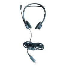 Lade das Bild in den Galerie-Viewer, Kopfhörer, Stereo-Headset, Logitech 960, 2.4m Kabel
