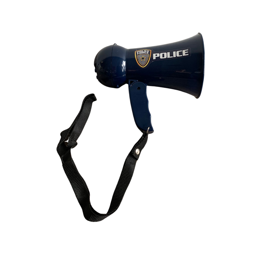 Megaphon Spielzeug Polizei