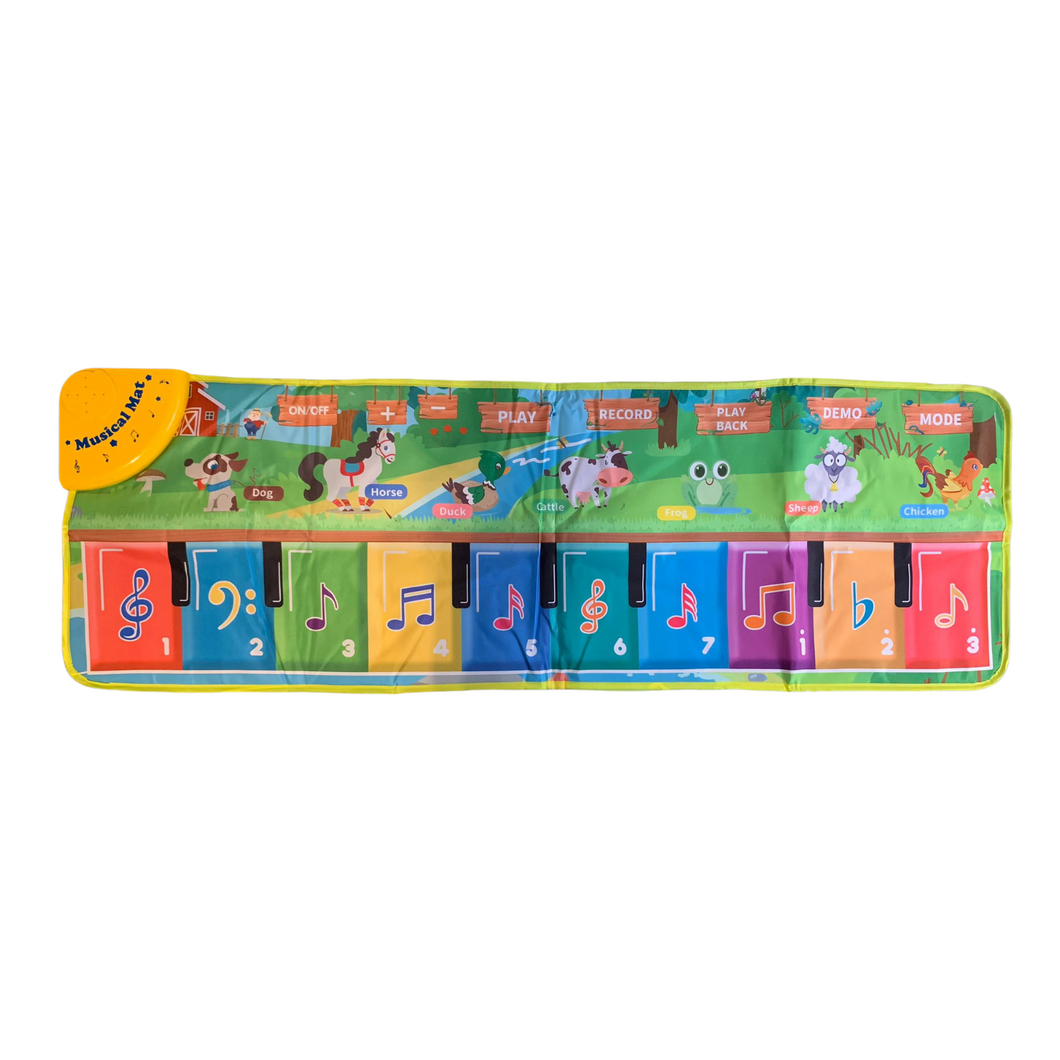 Tanzmatte, Klaviermatte, Spielzeug, 110*36cm,Englische Version