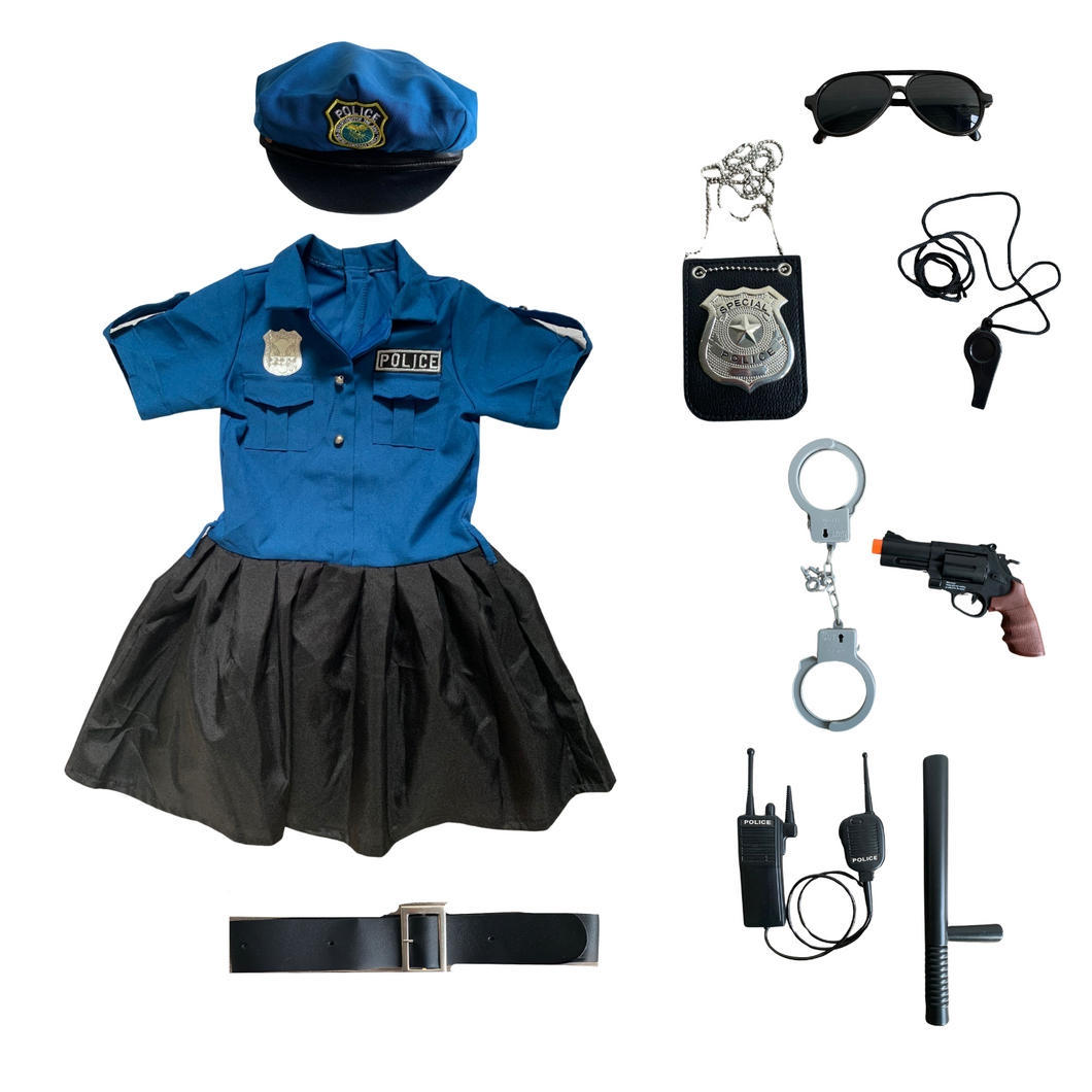 Kostüm Kinderkostüm Polizistin Polizei Polizist Uniform, T