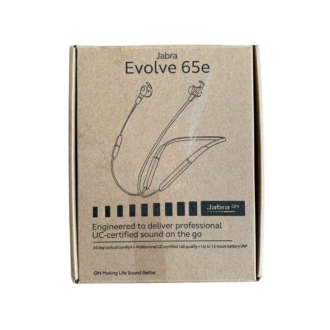 Unified Communications Noise Cancellation Bluetooth Kopfhörer Jabra Evolve 65e
