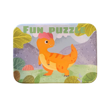 Lade das Bild in den Galerie-Viewer, Puzzle BBLIKE Kinderpuzzle, Dinosaurier, 5 Bilder Puzzles
