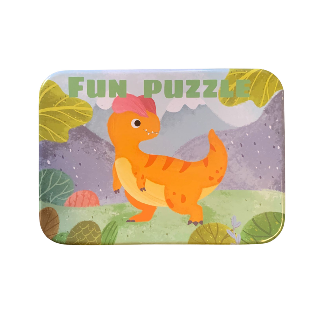 Puzzle BBLIKE Kinderpuzzle, Dinosaurier, 5 Bilder Puzzles