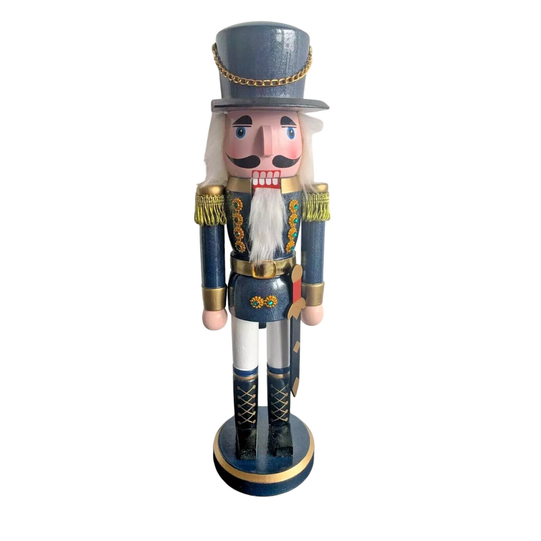 Dekohelden24 Wunderschöner Nussknacker Soldat, klassisch, Figur ca. 35 cm