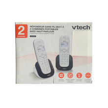 Lade das Bild in den Galerie-Viewer, Telefon Schnurlos 2 Mobilteile VTech CS1551
