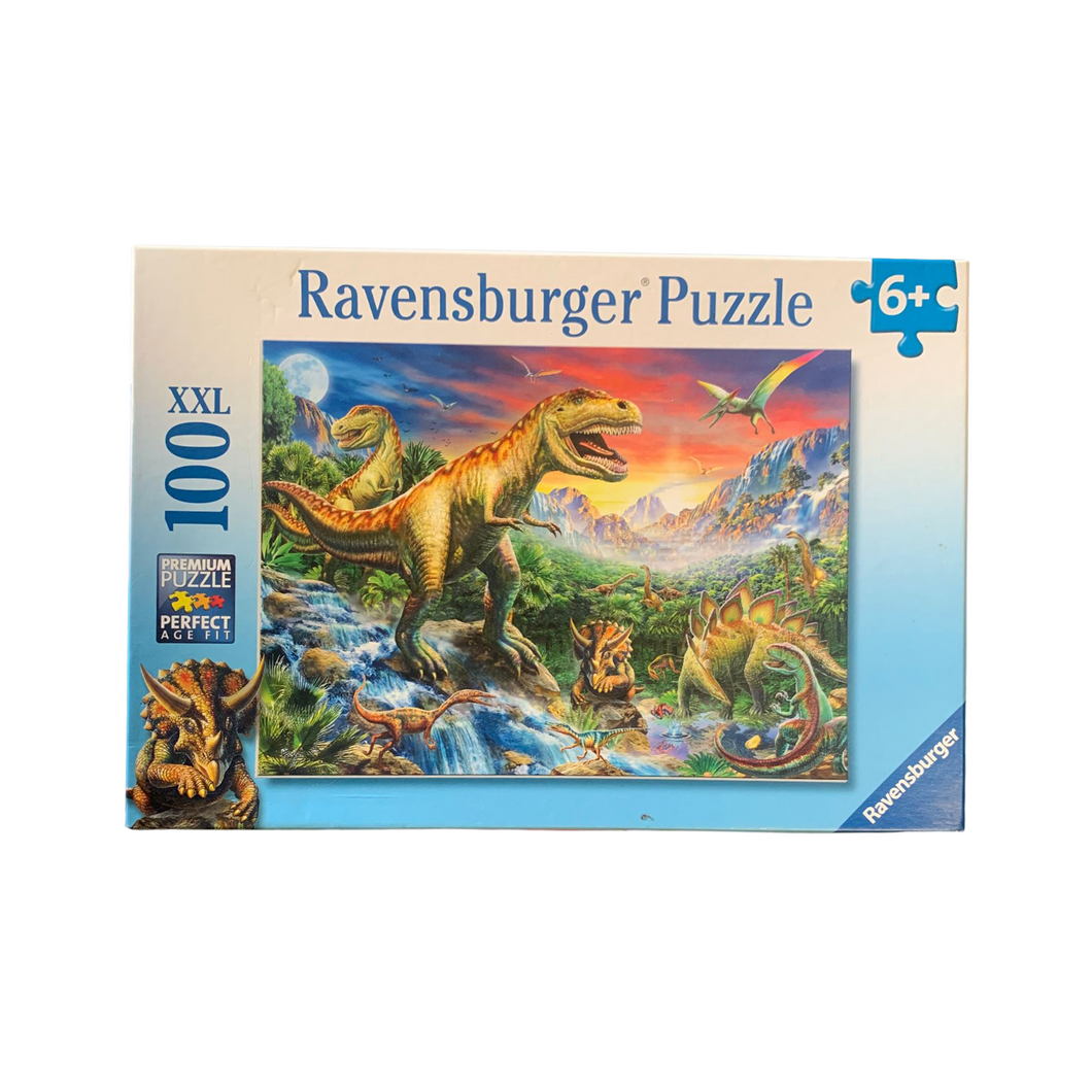 Puzzle Ravensburger Kinderpuzzle, Dinosauriern, Dino,  100 XXL