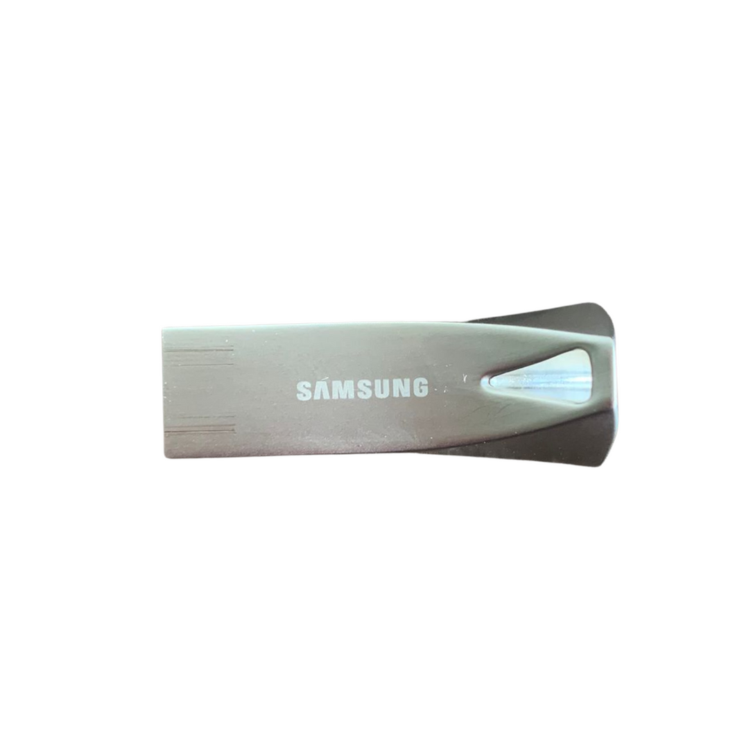 Samsung MUF-256BE3/EU BAR Plus 256 GB Typ-A USB 3.1 Flash Drive USB-Stick Silber