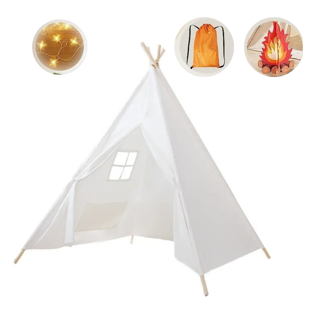 Zelt für Kinder mit Lichtern & Lagerfeuer, Spielzeug, Kinderzelt