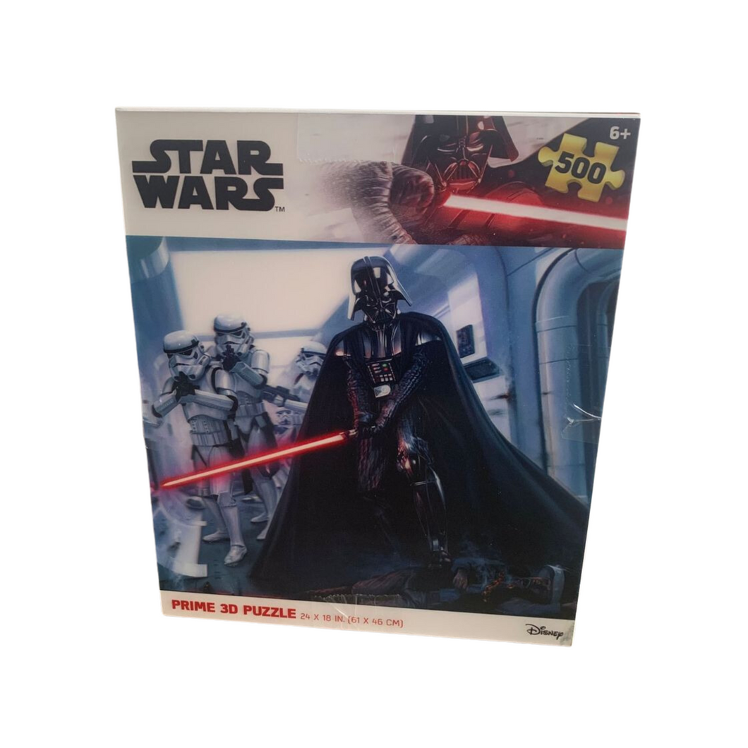 Prime 3D Puzzle Star Wars Darth Vader und Stormtrooper, 500 Teile