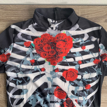 Lade das Bild in den Galerie-Viewer, Kostüm Lady Skull Jumpsuit Skelett, M
