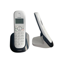 Lade das Bild in den Galerie-Viewer, Telefon Schnurlos 2 Mobilteile VTech CS1551
