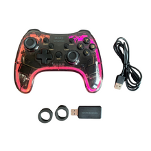 Lade das Bild in den Galerie-Viewer, Wireless Controller 2.4GPRO, MarsGaming MGP-24, RGB Neon
