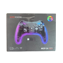 Lade das Bild in den Galerie-Viewer, Wireless Controller 2.4GPRO, MarsGaming MGP-24, RGB Neon
