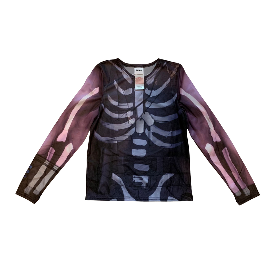 Kostüm Kinderkostüm Skelett Fortnite Skull Trooper