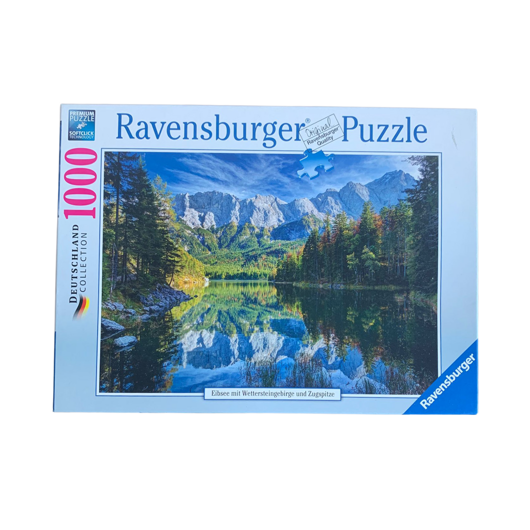 Ravensburger Puzzle 19367, Eibsee mit Wettersteingebirge, 1000 Teile