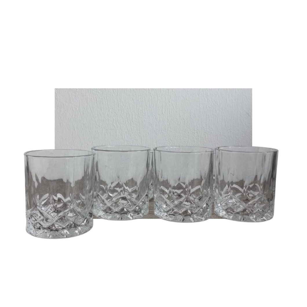 Whiskygläser Glas Gläser BarCraft, 4St