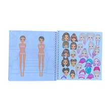 Lade das Bild in den Galerie-Viewer, Dress Me Up Stickerbuch Stickerbogen Depesche TOPModel Tiny Dancer  zum Designen
