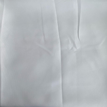 Lade das Bild in den Galerie-Viewer, Tischdecke Stoff Damast Leinen-Optik Jacquard mit Fleckschutz oval 160x220 cm, weiß
