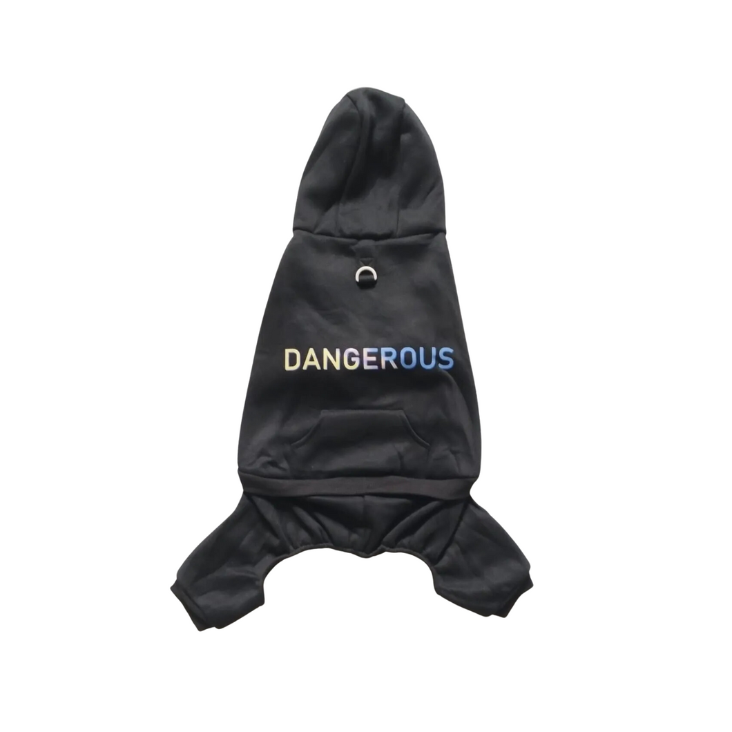 Hund Hoodie, Pullover Taschenkleidung 4 Beine Jumpsuit Fleece, Izefia