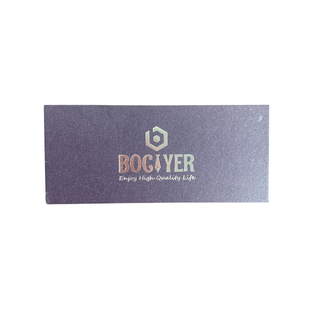 BOCIYER Schwarzer Krieger Füllfederhalter Set, Füller, inkl. 7 Tintenpatrone
