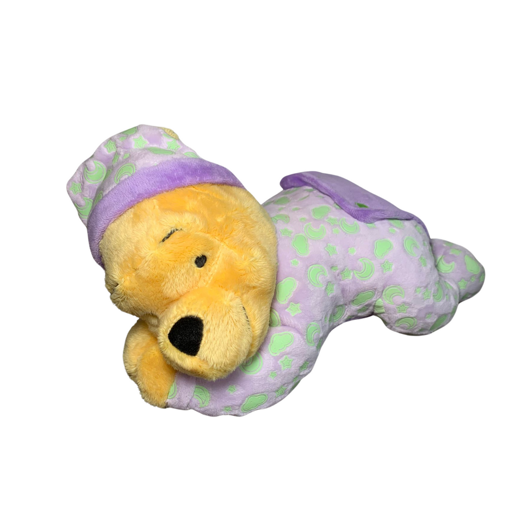 Kuscheltier, Winnie Puuh, Bär, mit Gute-Nacht-Melodie, leuchtet im Dunkeln,Simba