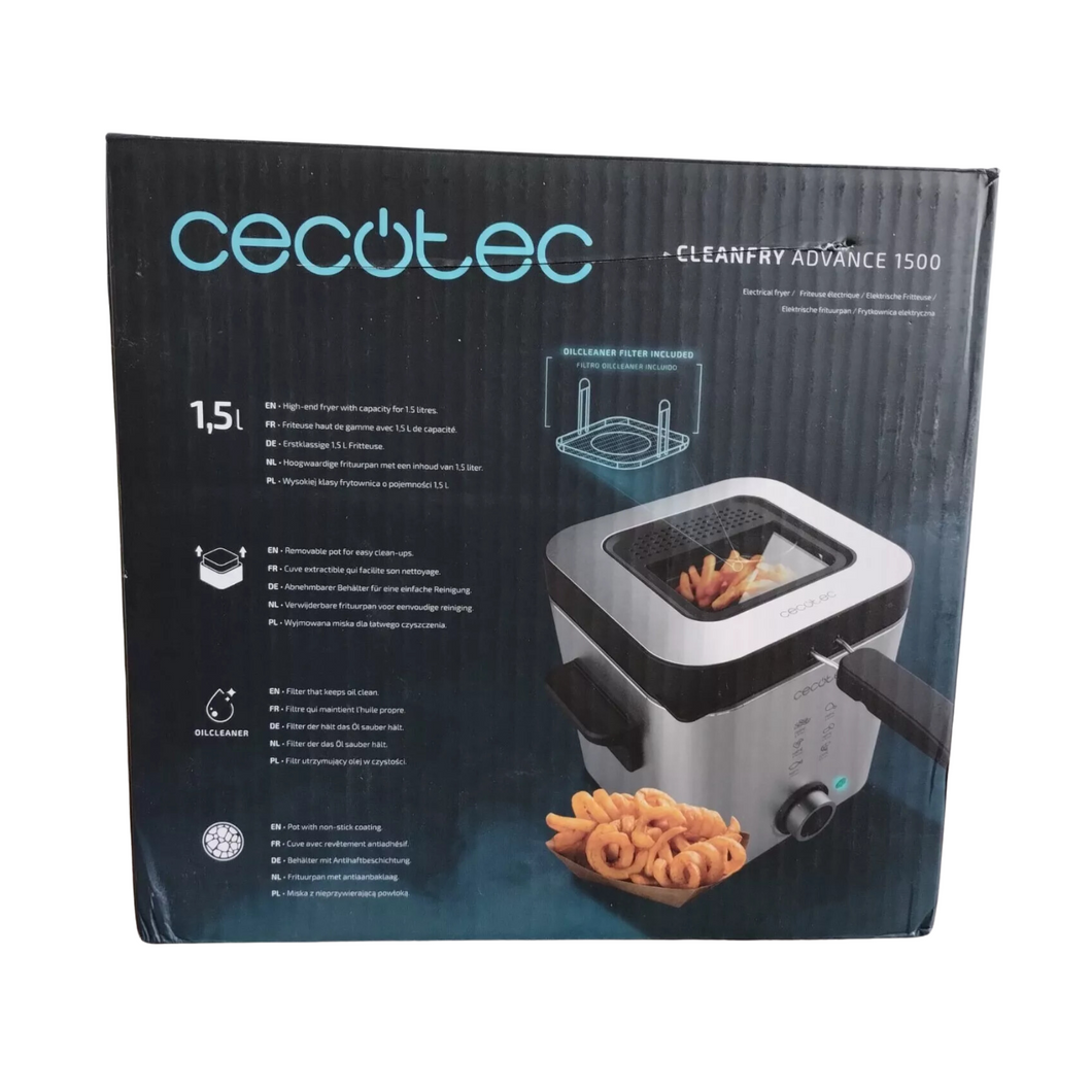 Fritteuse Cecotec CleanFry Advance 1500