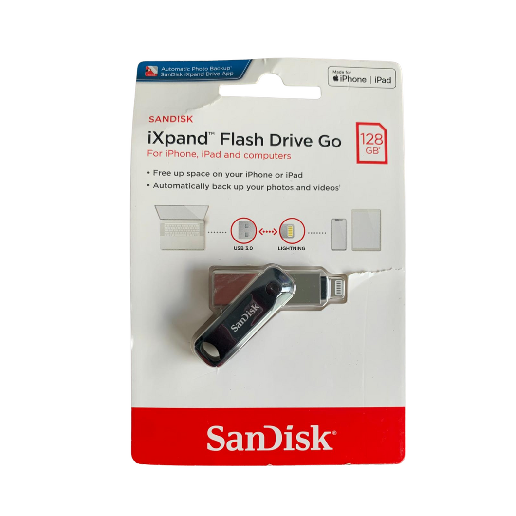 SanDisk iXpand Go Flash-Laufwerk iPhone Speicher 128 GB