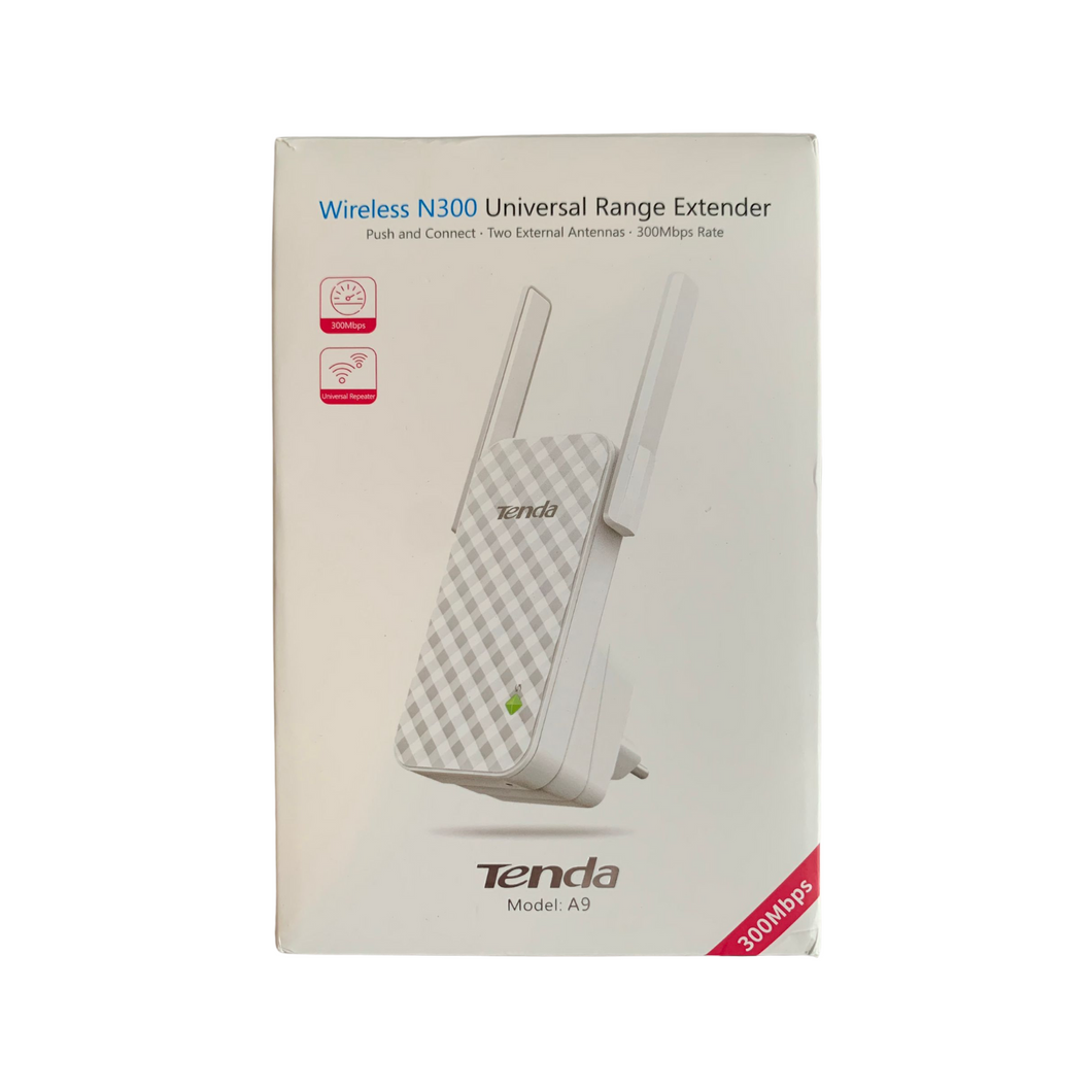 Tenda WLAN Repeater WLAN Verstärker WiFi Model A9, N300