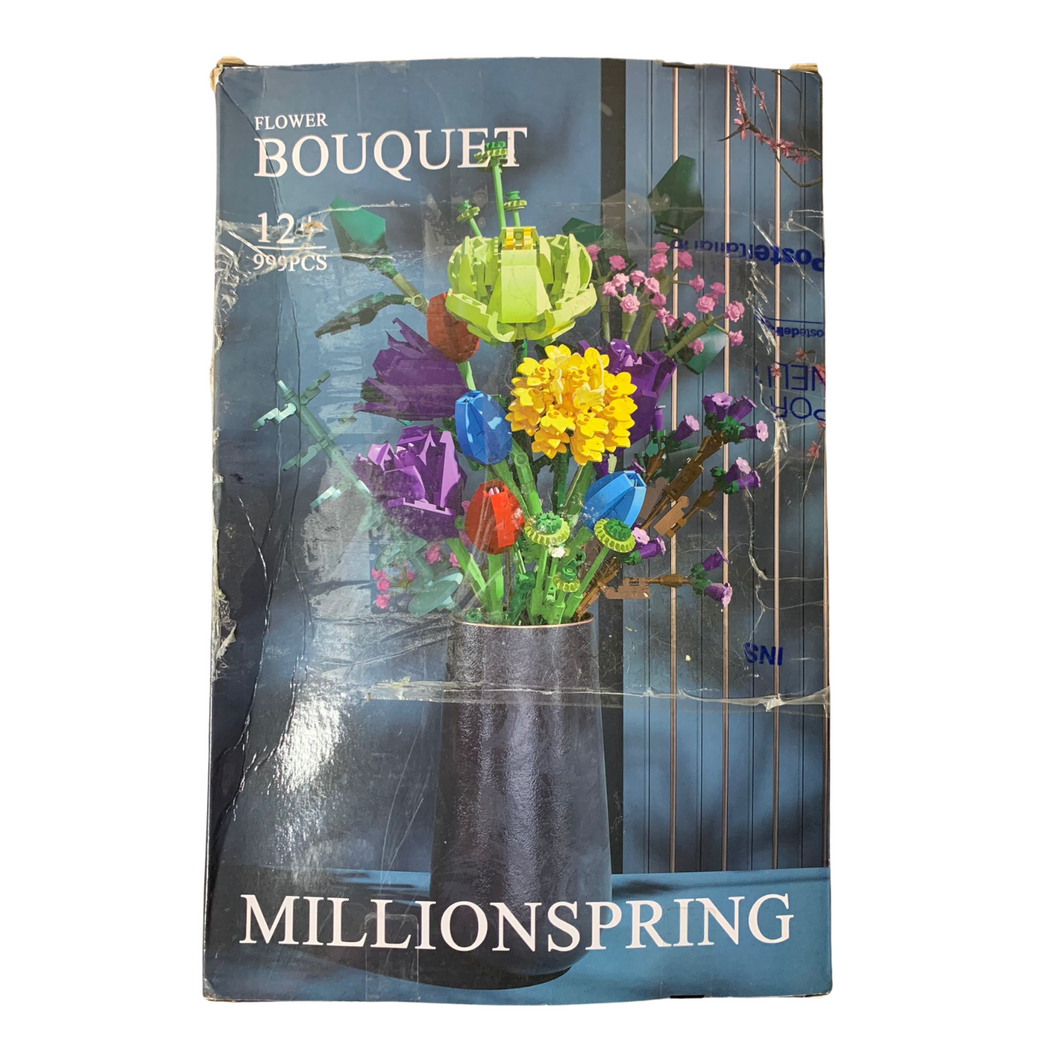 Flower Bouquet F-TG0001 Bausatz Blumenstrauß, Millionspring, 999