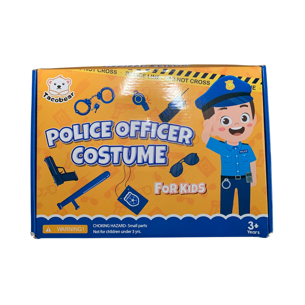 Kostüm Kinderkostüm Polizist Polizei Polizeikostüm, M (8-10Jahre)