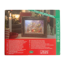 Lade das Bild in den Galerie-Viewer, Konstsmide LED Bilderrahmen mit Krippe, wassergefüllt, 24,5x5,5x19,5cm
