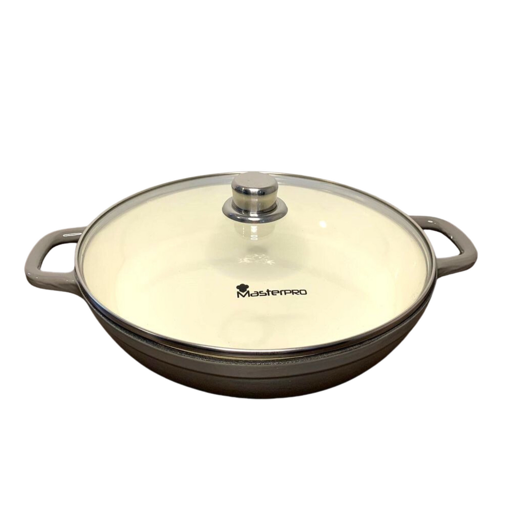 Kochtopf Topf Tief mit Deckel MasterPro Unique