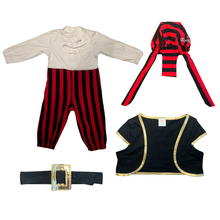 Lade das Bild in den Galerie-Viewer, Baby Kostüm, Bodysuit, Pirat, 12-18 Monate
