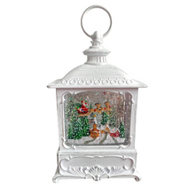 Lade das Bild in den Galerie-Viewer, Konstsmide LED Schneelaterne, Innen Weihnachtsdekoration, Deko, Santa
