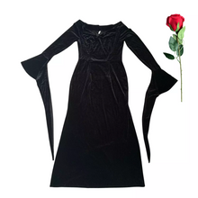 Lade das Bild in den Galerie-Viewer, Kostüm Elegante Gothic Vintage Kleid, Hexe
