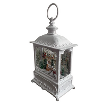 Lade das Bild in den Galerie-Viewer, Konstsmide LED Schneelaterne, Innen Weihnachtsdekoration, Deko, Santa
