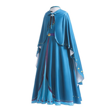 Lade das Bild in den Galerie-Viewer, Kostüm Kinderkostüm Prinzessin Königin Anna Krönung Kleid, Eiskönigin, 140
