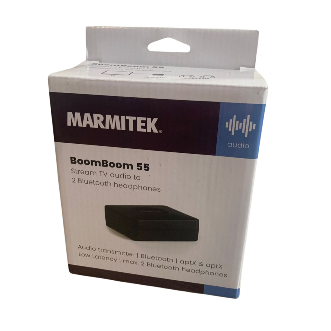 Marmitek Bluetooth Transmitter TV aptX Low Latency BoomBoom 55