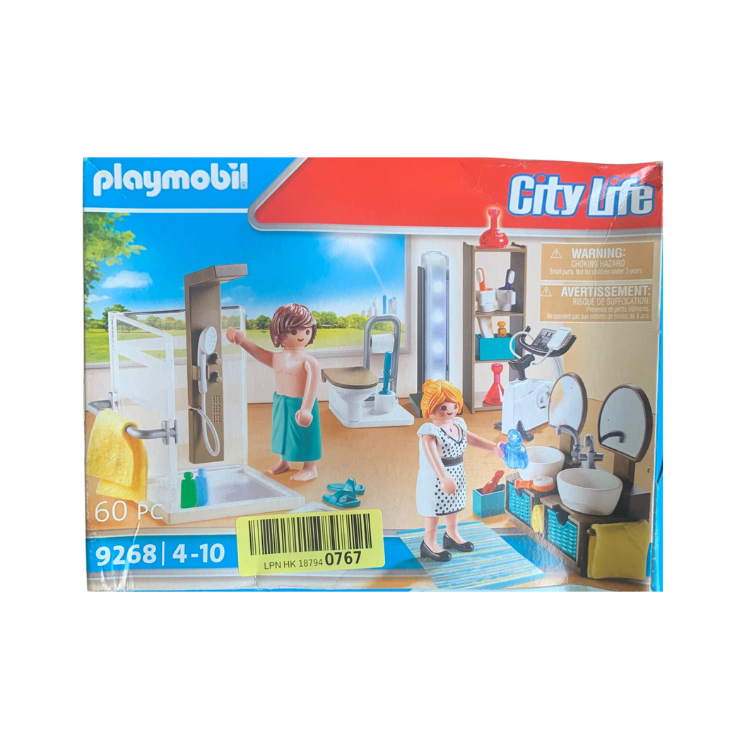 PLAYMOBIL City Life 9268 Badezimmer, Spielzeug