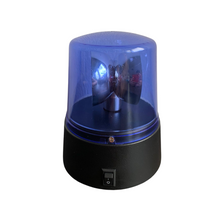 Lade das Bild in den Galerie-Viewer, Relaxdays LED Blaulicht, Rundumleuchte mit drehendem Reflektor, Partybeleuchtung
