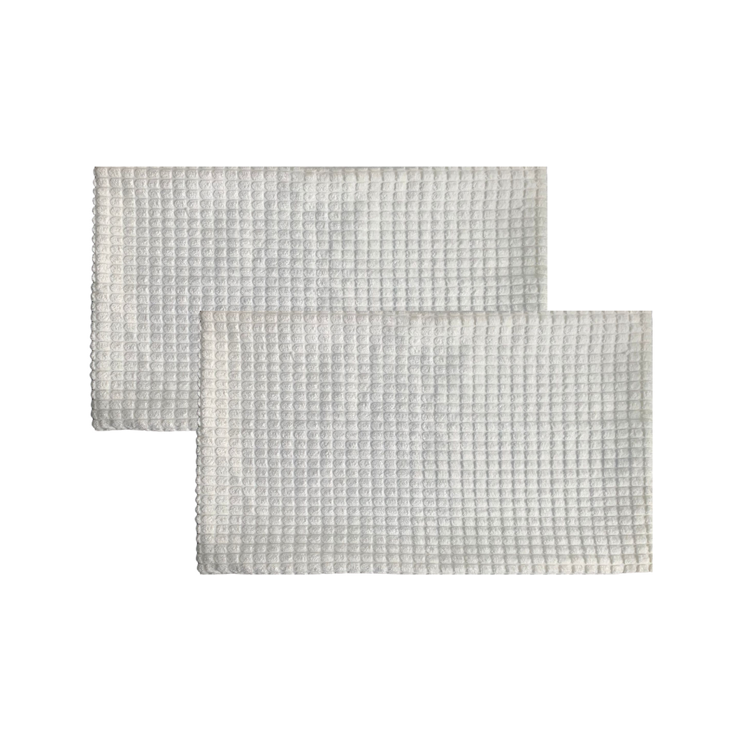 EMEMA Kordsamt Kissenbezug Granulat Kissenhülle, 2er Set, 30x50 cm, Beige