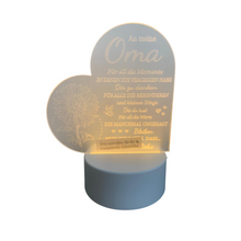 Lade das Bild in den Galerie-Viewer, Nachtlicht Geschenk Oma
