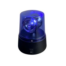 Lade das Bild in den Galerie-Viewer, Relaxdays LED Blaulicht, Rundumleuchte mit drehendem Reflektor, Partybeleuchtung
