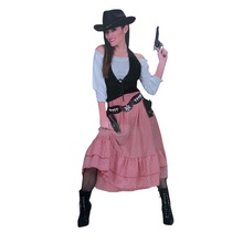 Lade das Bild in den Galerie-Viewer, Kostüm Western Belle, Cowgirl, Cowboy, Mottoparty, L
