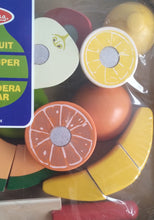 Lade das Bild in den Galerie-Viewer, Früchteset zum Schneiden, Holzspielzeug, Obst Melissa &amp; Doug

