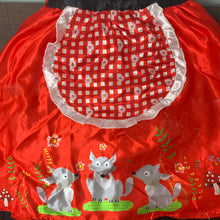 Lade das Bild in den Galerie-Viewer, Kostüm Kleid Rotkäppchen, 7-8 Jahre
