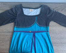 Lade das Bild in den Galerie-Viewer, Kostüm Prinzessin Königin Anna Kleid für Mädchen, Eiskönigin, 110
