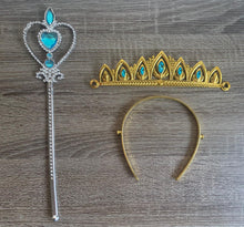 Lade das Bild in den Galerie-Viewer, Kostüm Prinzessin Königin Anna Kleid für Mädchen, Eiskönigin, 110
