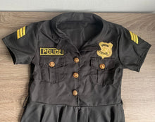 Lade das Bild in den Galerie-Viewer, Kostüm Kinderkostüm Polizei Luxus Polizei Offizier Kleid Set, M
